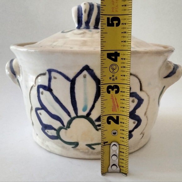 Vintage ceramic pot with lid - Picture 6 of 7